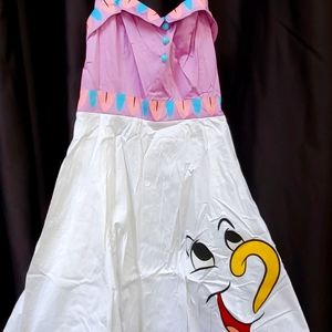 Disney Dress Shop Mrs Potts Large Nwt